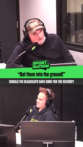 Given we have the worst score in cricket - should the Blackcaps have gone for the best? #cricket #blackcaps #newzealand