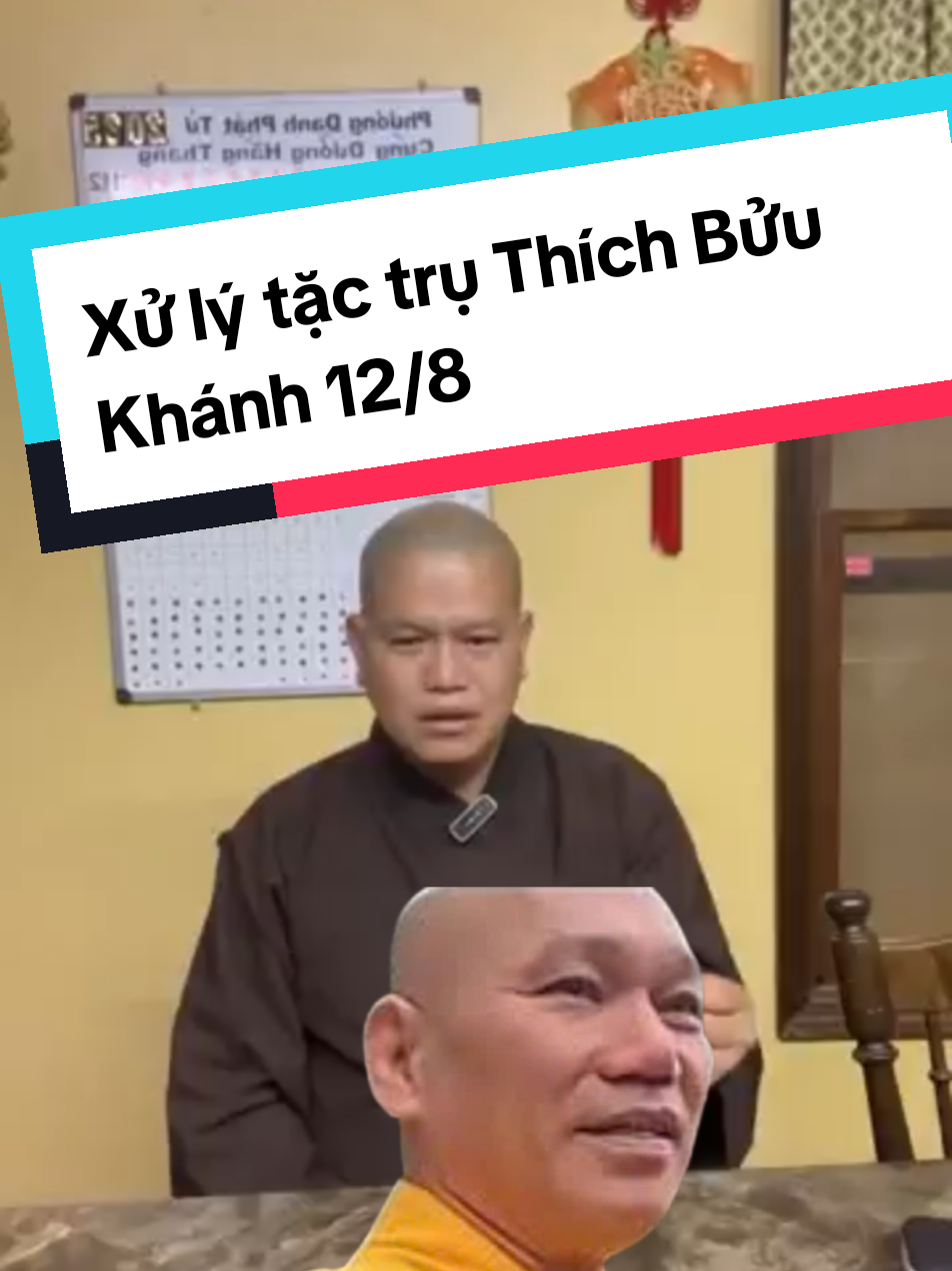 Xử lý tặc trụ Thích Bửu Khánh || #businessesnews #xuhuongtiktok #tiktokviral #xuhuong #suminhtue 
