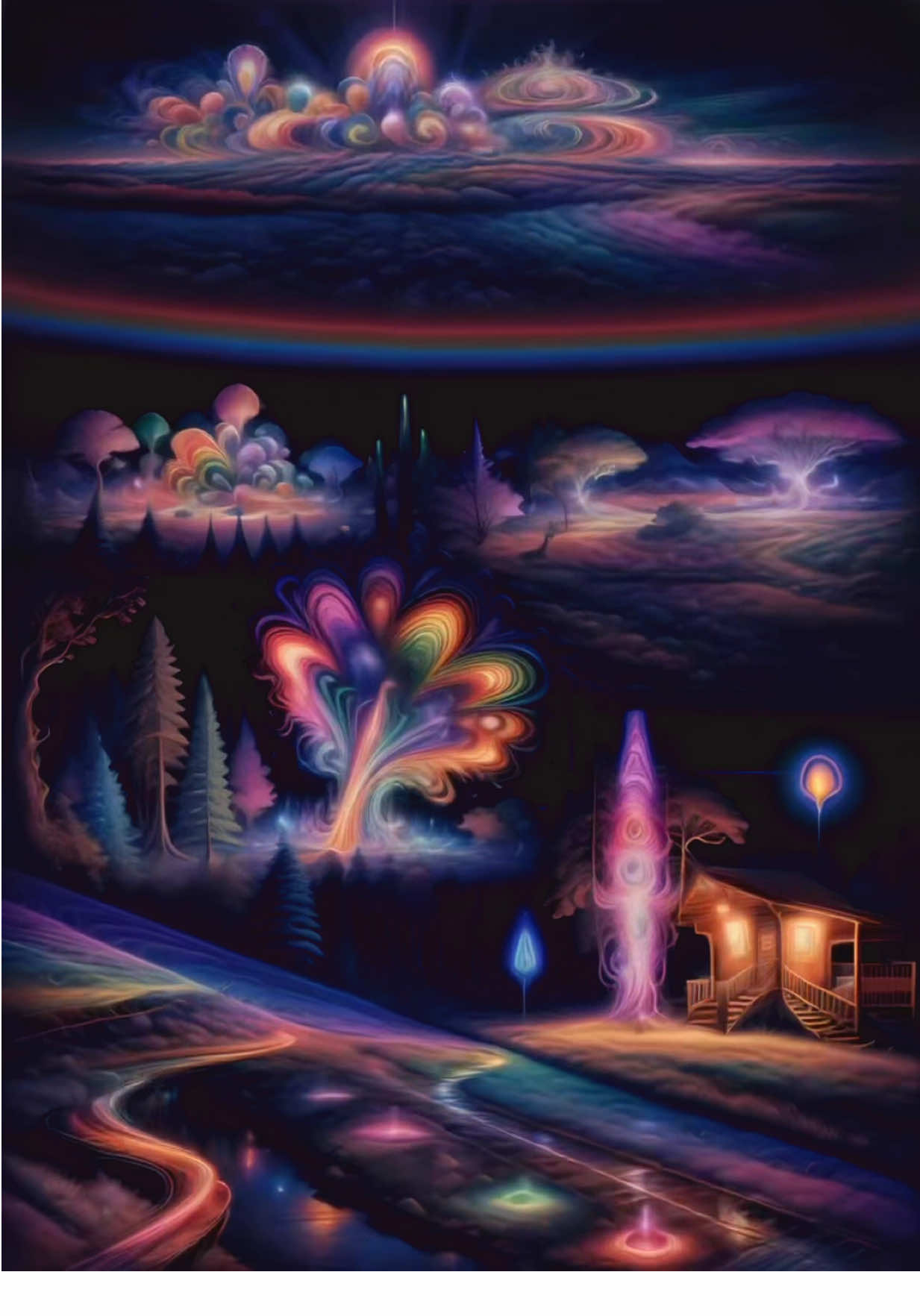 🌈🌌 Step inside the spectrum of dreams ✨🌀 🧬👽🎥 Created by 𝖙𝖗𝖎𝖕𝖕𝖞 𝖛𝖎𝖘𝖚𝖆𝖑𝖘  🌍🍄🦚 #TrippyVisuals #AIArt #colorfulart #aestheticallypleasing #aiartwork #PsychedelicVibes #KaleidoscopeDreams #MindBend #FractalFantasy #InfiniteZoom #VisualStimulation #TrippyEdits #ColorExplosion #ThirdEyeOpen 👁 #StayTrippy #NeonDreams #PsychedelicVibes #AIArt #DigitalJourney #GlitchAesthetic #VirtualDrive #PsyArt #MindBender #AestheticTrip #VisualLoop 