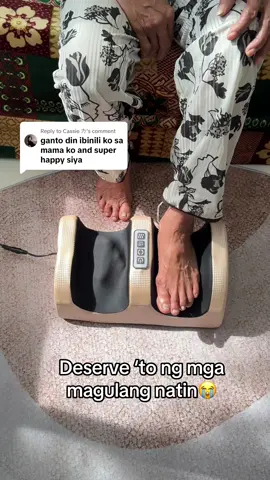 Replying to @Cassie カ Nakakarelax talaga🥹🤍 #Footandlegmassager  #Footmassager #Massager 