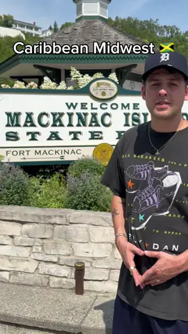 Mackinac Island, Michigan… a little slice of the caribbean in the midwest #oxtail #bigup #puremichigan #jamaica 