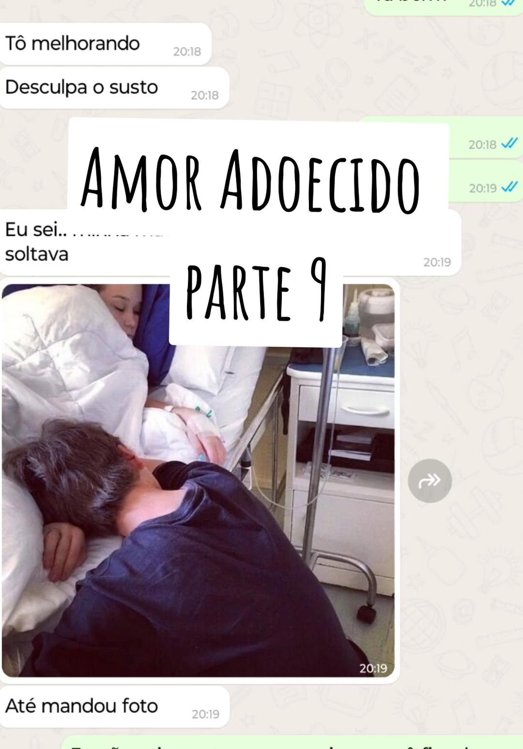 Amor Adoecido  parte 9 #conversa #fyp #foryoupage 