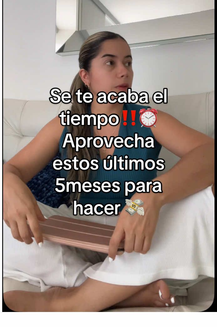 Se te está acabando el tiempo. 🙉 🏃‍♀️  Aprovecha estos últimos 5 meses del año 🙉🙌🏻 #NegocioDesdeCasa #negociosdigitales  #empredimientoonline #IngresoDigital #negociosremotos #digitalboss #trabajoonline #entrepreneur #inversionesdigitales 