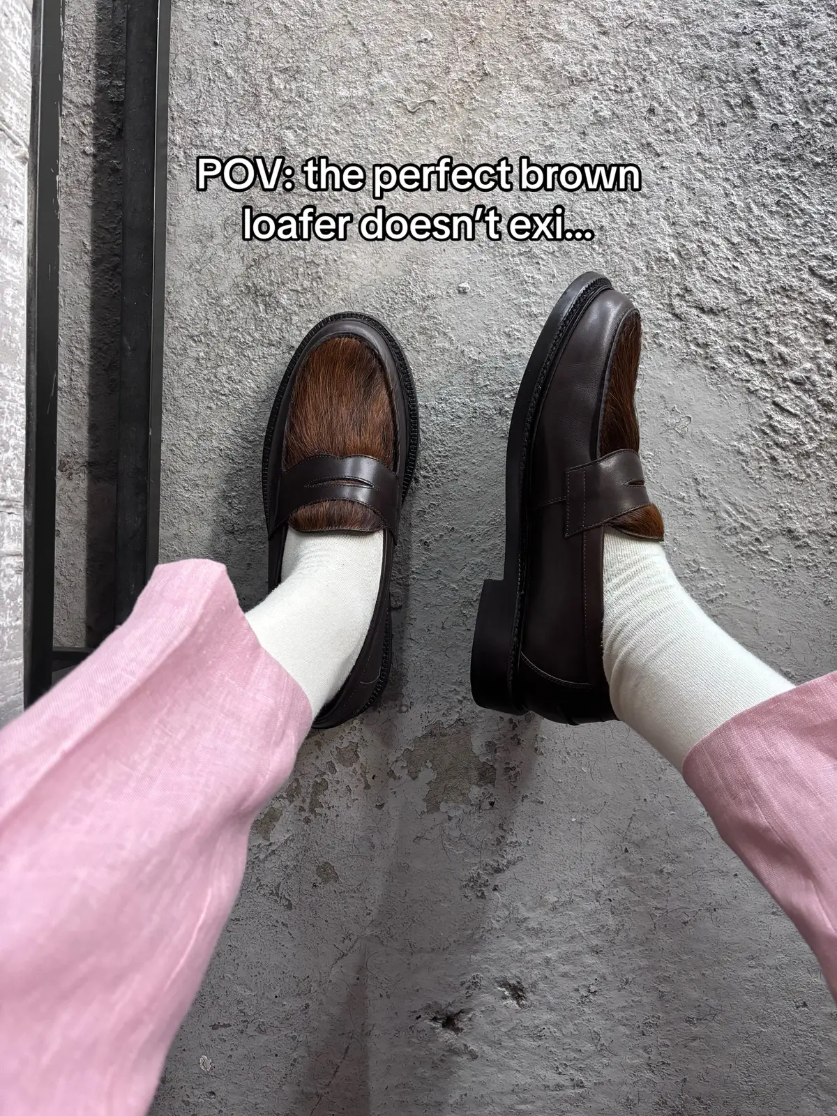 These pony hair penny loafers are HIM  #loafers #mensfootwear #fashiontok #fashiontiktok #leathershoes #loafersshoes 