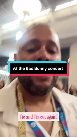 Tío and Tía At the Bad Bunny concert #xmcustodio #badbunny #puertorico🇵🇷 #puertorico 