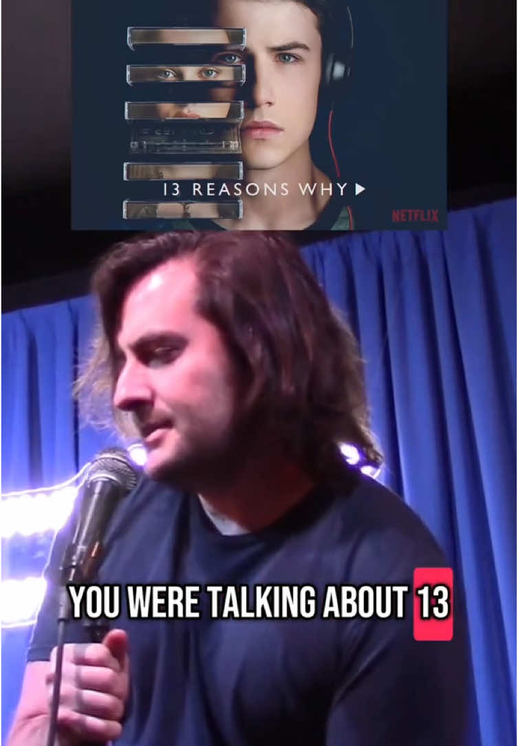 Thanks @hozhoharris & @robjthoughts for the big laughs! #13reasonswhyedit #selenagomez #dylanminnette #hannahbaker #hannahbakeredit #hannahbaker13reasonswhy #katherinelangford #clayjensen #jayasher #olebrandselect #standupcomedy #standup #comedy #jokes 
