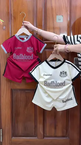 Combo 3 bộ Badblood bé gái chất cotton #tiemmeken #boquanaochobe #bochobe #bomuahechobe #bococtaychobe #bobegai #bochobegai 