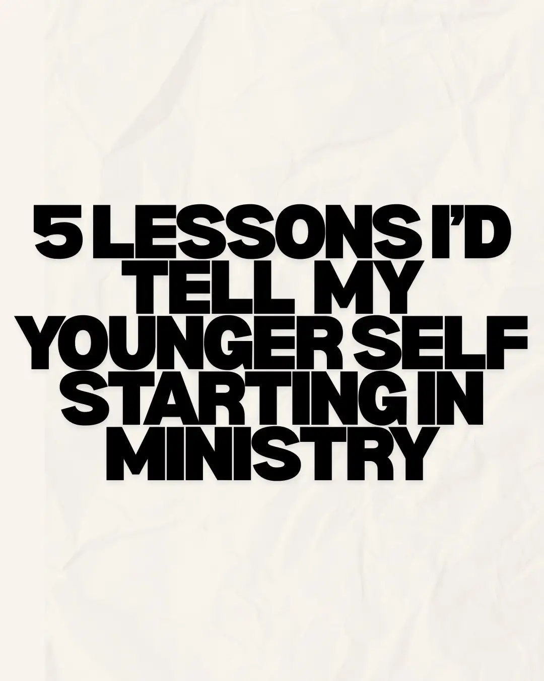 Spent some time with our interns a few weeks ago… and it took me back to my early years. This isn’t a full list—just a few things I wish I’d known before learning them the hard way. Im still learning. I’m still growing. And here’s the thing—these aren’t just for pastors. They work if you run a business, work from home, wait tables, drive Uber, or at home with a house full of little ones… You name it. My hope is that this helps you in some way today! #pastor #leadership #richmond #dad #husband #ministry 