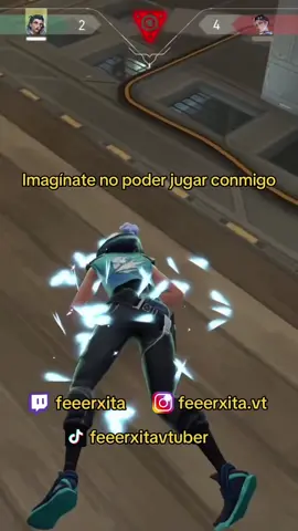 Estoy aprendiendo? Vavava🤣😭 Transmito por twitch: feeerxita 💜 #Valorant #fyp #twitch #streamer #latam 