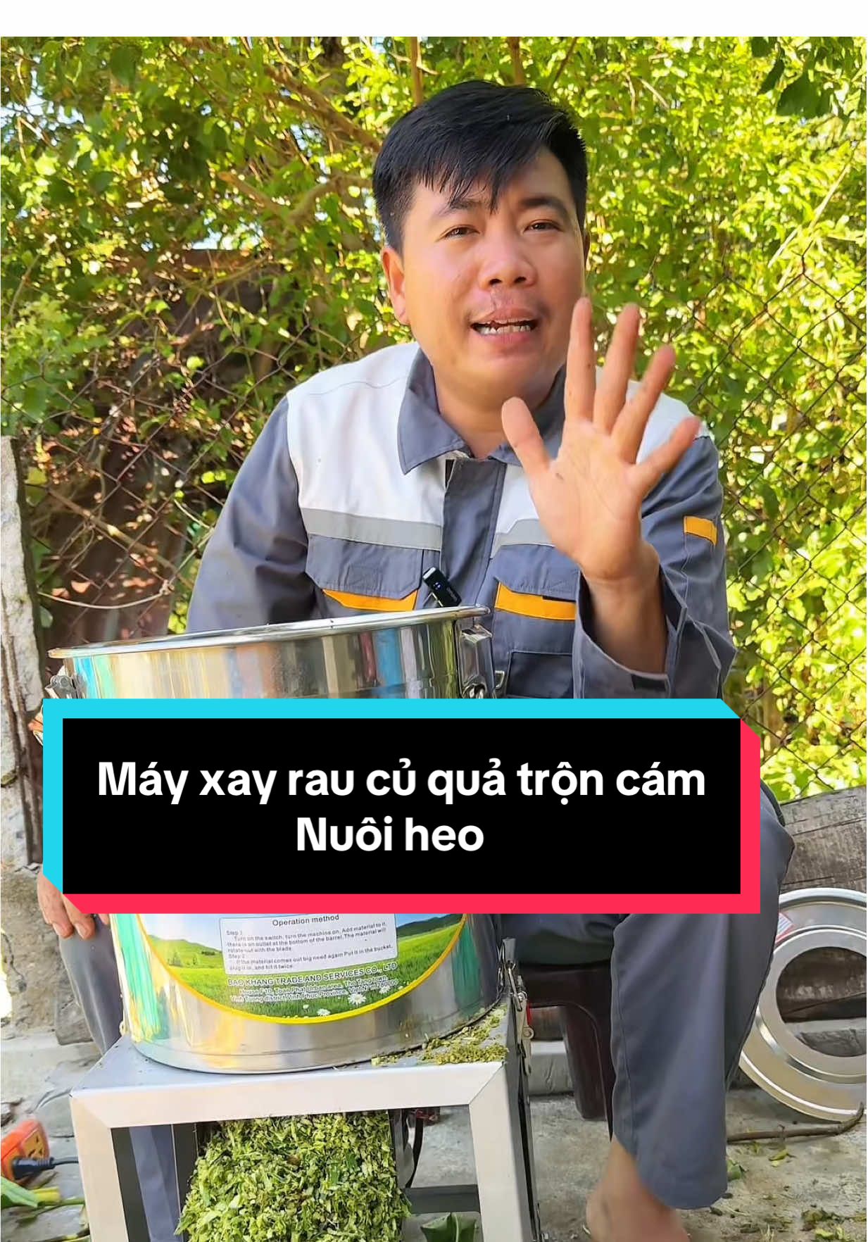 Máy xay rau củ bảo khang inox chuẩn 304#tranhongstore #mayxay #mayxayraucuchannuoi #mayxayrau #mayxaychannuoi 