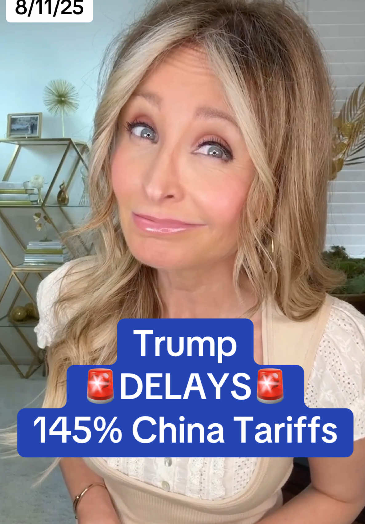 #china #tariffs #tiktokban President Trump just delayed the massive 145% tariffs on China and this *MAY* be good news for TikTok. This video explains what we know. 