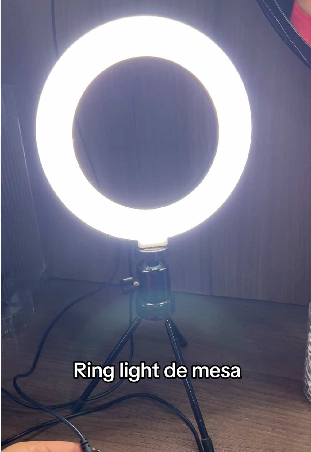 Ring light de mesa ! Valorize a imagem do seu produto gastando pouco. #tiktokshop #ringlight #vendas #fyp #foryou #foryoupage #iluminacion 