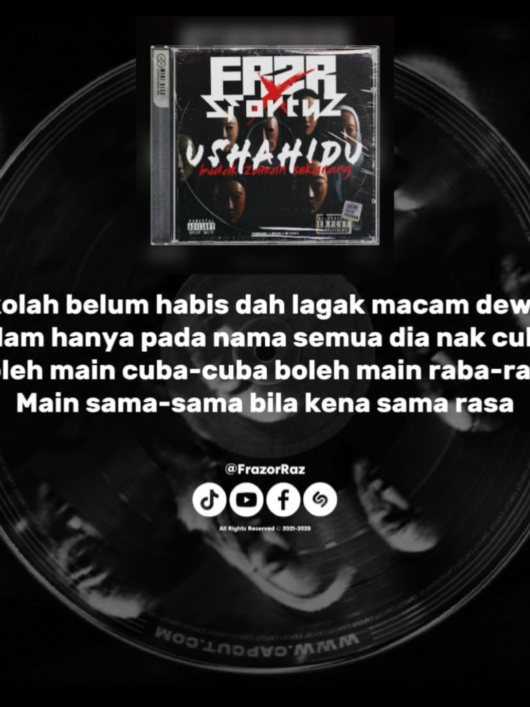 FRZR x 5forty2 - Ushahidu (Budak Zaman Sekarang) [REMAKE] #FrazorRaz #FRZR #NotaKata #5forty2 #BudakZamanSekarang 