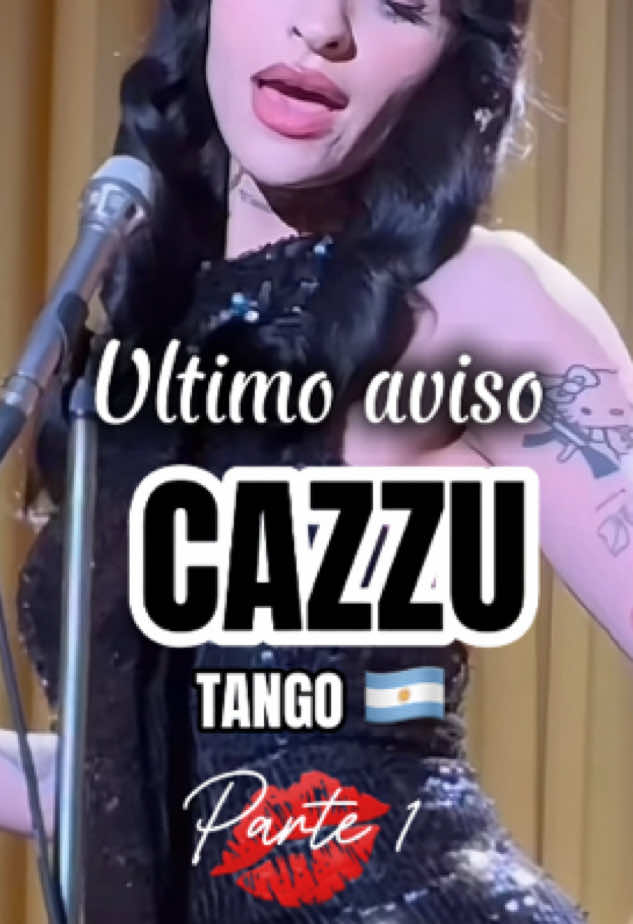 En cada palabra de “Último Aviso” se siente la intensidad de un amor que está al límite, una despedida cargada de pasión y verdad. Cazzu nos entrega un grito desde el alma, un adiós que duele pero libera. ¿Listos para sentir cada latido de esta historia que no olvida? ¿Quién no ha tenido ese “último aviso” en el amor? Déjalo en ❤️ si sientes que esta canción habla directo a tu corazón. Ultimo aviso / Parte 1 / Cazzu / Cazzu Fans / Tango Argentino / Letras / Amor / Desamor / Musica popular Argentina / Capcutamor / Capcut amor plantila #ultimoaviso #cazzu#tangoargentino #tango#letras #capcutamor #parati 