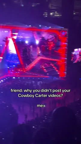 oh baby my section was tired of me🤣🤣 #ForYou #FYP #ForYouPage #Viral #Beyonce #COWBOYCARTER 