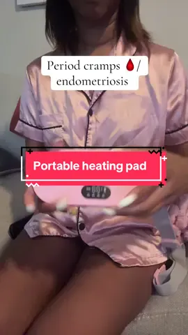 Ladies!! A portable menstrual heating pad! Perfect for on the go! #cramps #heatingpad #portableheatingpad #womenshealth #heat #travel #workingmom #girlprobs #girlproblems #dealsforyoudays #uterus #endometriosisawareness #endometriosis #Mosnami #periodtips #periodcramp @Mosnami #menstrual