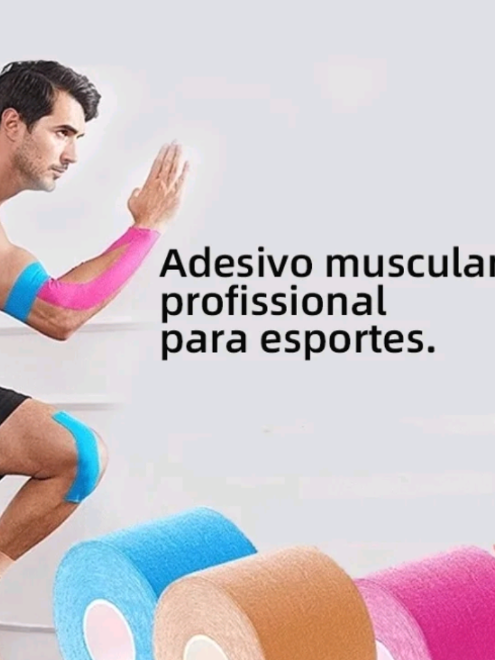 🔥 Transforme sua performance nos treinos! 💪 Com a Fita Kinesio Tape você reduz dores, previne lesões e acelera a recuperação muscular — tudo com conforto e alta durabilidade. 🏃‍♂️ Ideal para esportes, academia ou fisioterapia. 🎯 Resistente à água e com fixação poderosa! 📦 Frete grátis e desconto por tempo limitado! 🛒 Garanta já a sua 👉 #FitaKinesio #EsporteSemDor #PerformanceMáxima #Fisioterapia #TikTokShop #ComproDoPequeno 