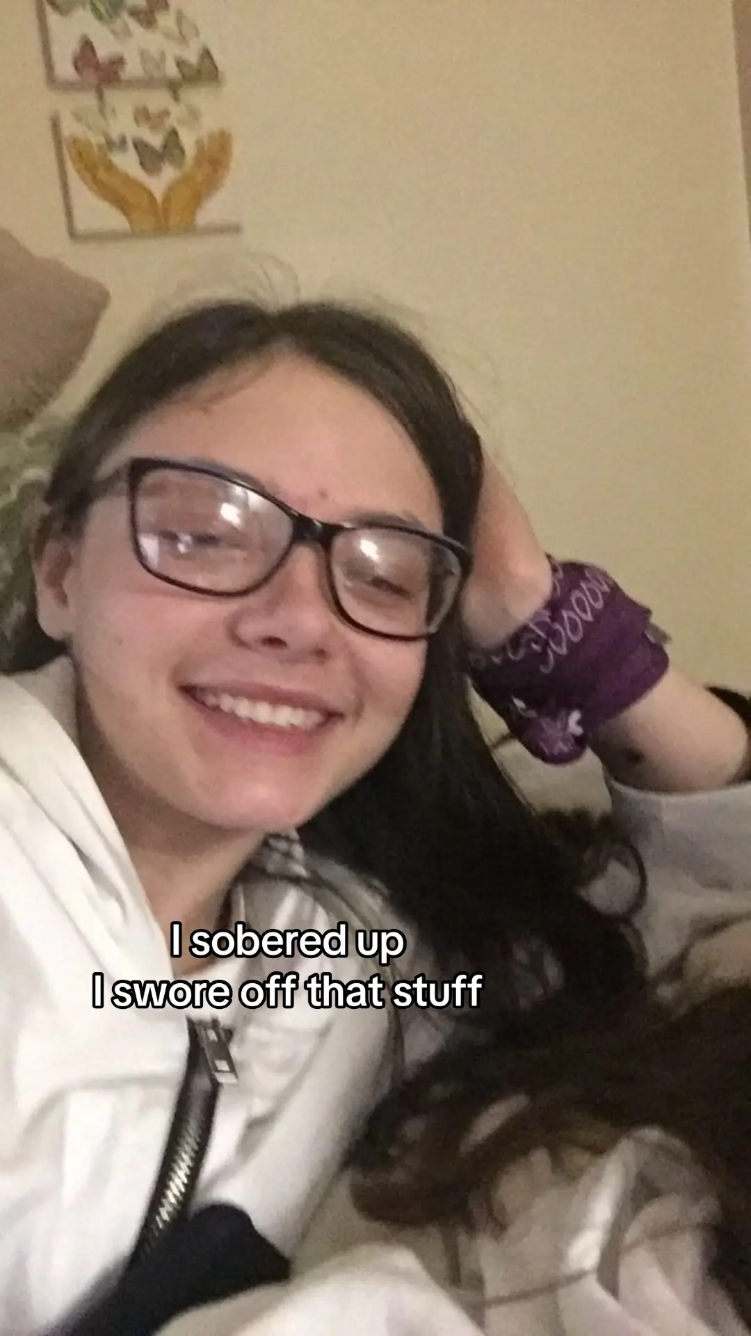 The first picture is embarrassing and I was barley 14, but ik sobriety is such a big achievement! I am almost 20 w a beautiful lil boy and a baby otw, and completely clean!!  #fy #sobriety 