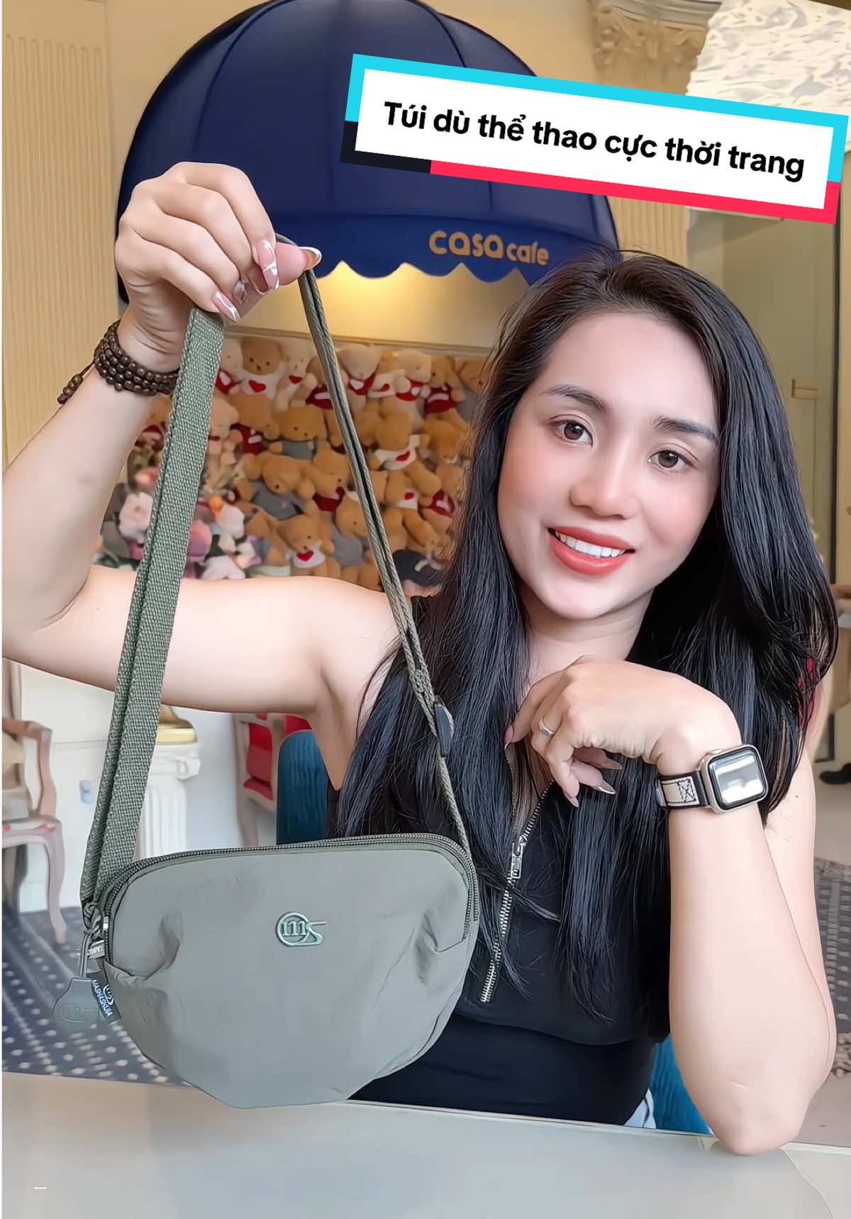Chiếc túi dù đeo chéo style thể thao cực thời trang,ngầu,nhiều màu đẹp #hamilk #tuideocheo #vaidu #viral #xuhuong 