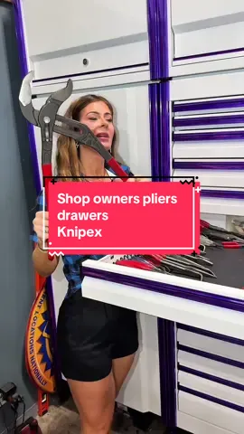 An absurd amount of tools 🛠️ #massivesnapontoolbox #handtools #pliersdrawer #tooldealers #tooltrucks #knipex 