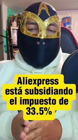 en Aliexpress está apareciendo un descuento del arancel del 33.5% #importaciones #aduanas #ecommerce #AprendeEnTikTok 