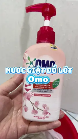 Nước giặt đồ lót omo#methodoreview #minzreview #unboxing 