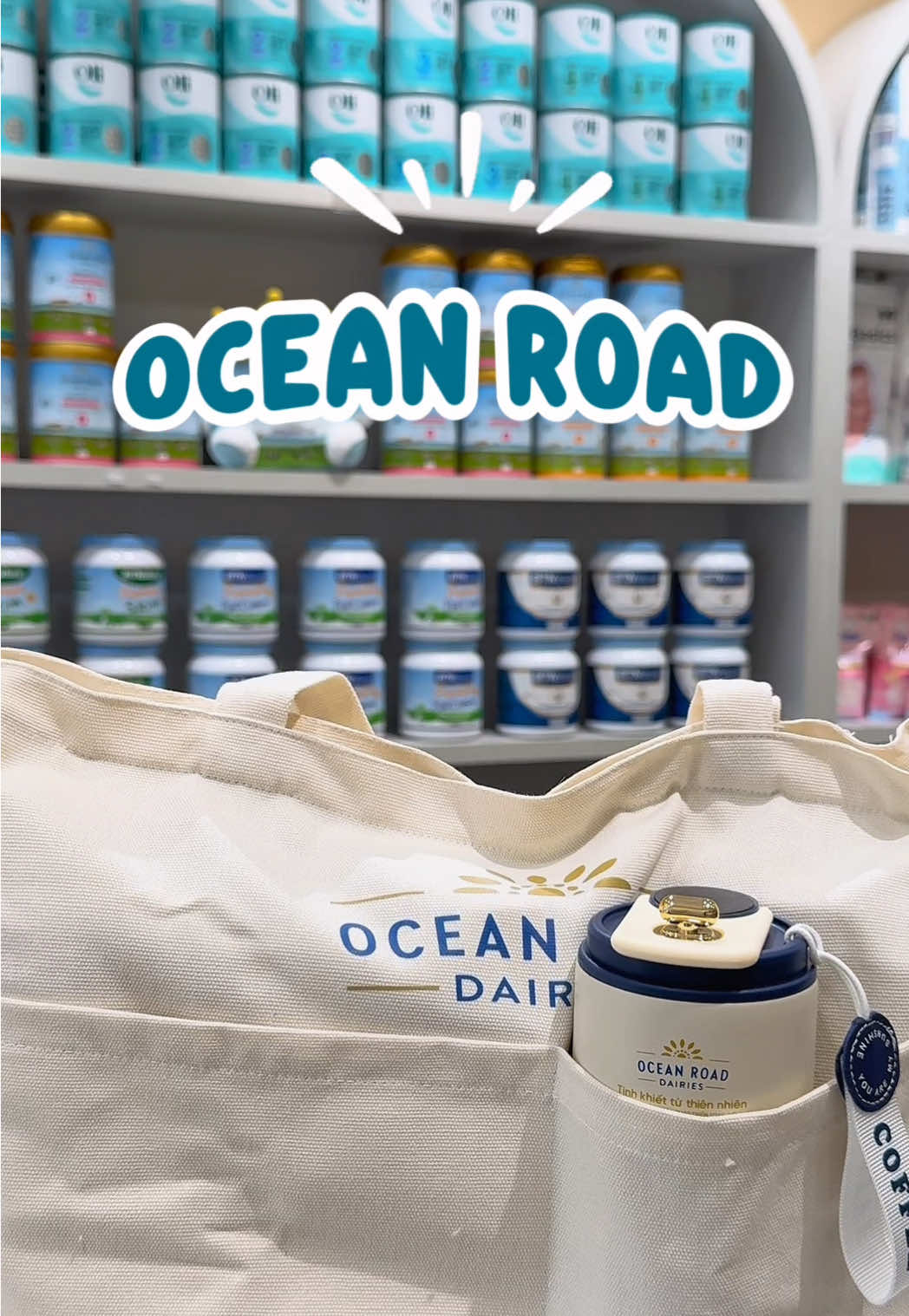 Nhà giàu mà bame bắt đi sản xuất sữa hay sao á, check profile thấy sáng liền 🫡 #vivipremium #chămsocmevabe #mevabe #oceanroad #suacongthuc #sữa #mẹvàbé 