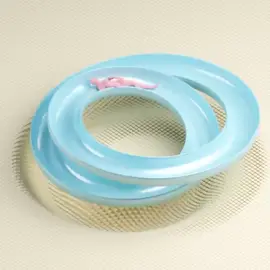 Light and shadow are entangled in a circle and slowly form a circle.#satisfying #3d #satisfyingvideo 