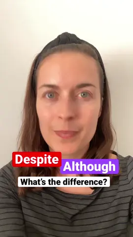 Despite and although in English : what's the difference ?#englishgrammar #viralvideos #foryou #foryoupage❤️❤️ 