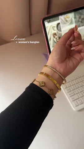 so in love!!!! #womensbangle #banglebracelets #lovurebracelet #bangle 