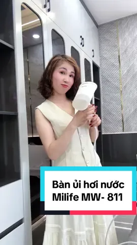 Sáng dậy trễ? Không sao! Bàn ủi hơi nước cầm tay MlLIFE MW-811 giúp bạn ‘làm phẳng’ trong chớp mắt ⏱️ Không chỉ ủi quần áo, còn diệt khuẩn, khử mùi – một lần đầu tư, nhiều công dụng!#banui #banuihoinuoc #milife#xuhuong#thichreview666 