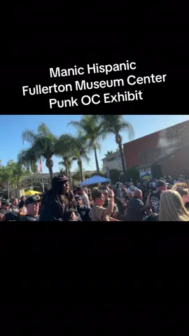 Manic Hispanic      Fullerton Museum Center  Punk OC Exhibit #thepunkrockchronicles #fullertonmuseumcenter #manichispanic #thepunkrockchroniclespodcast 