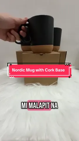 Nordic Style Personalized Ceramic Mug with Cork Base!  #PersonalizedMug #NordicMug #MugWithCork #ChristmasGiftIdeas #UsefulGifts