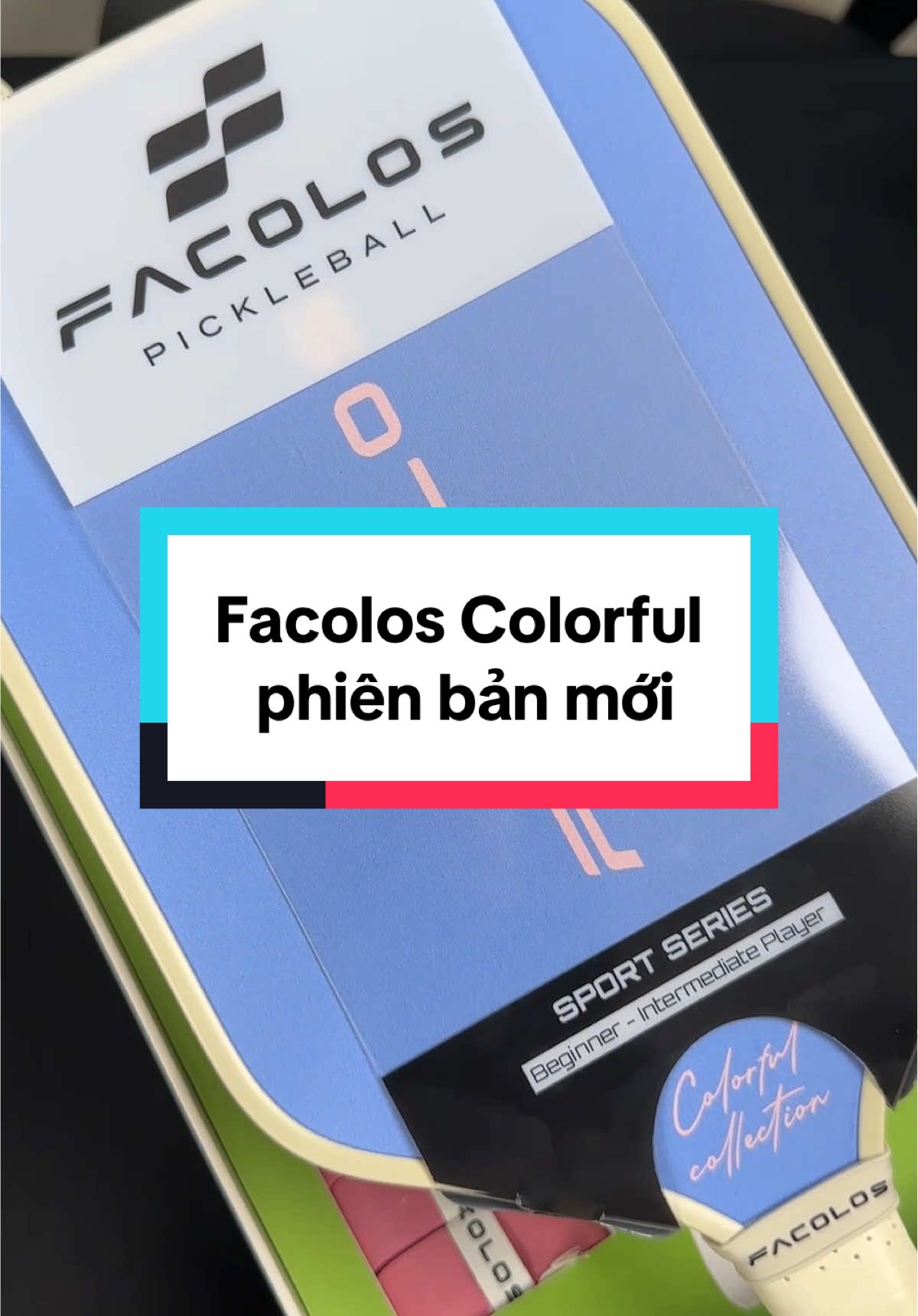 Unboxing vợt mới - Facolos Colorful 2.0 với Befit nào #befitsport #pickleballvietnam #pickleball #facolos #facolossportseries #vợtpickleball #unboxing 