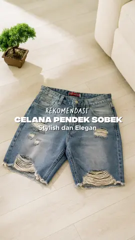 Celana Pendek Pria Sobek Bunbe #celanapendek #celanapendeksobek #celanapendekpria 