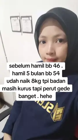 definisi udah lahiran gausah diet lagi karena badan tetep kurus . hehe #bumil #trimester2