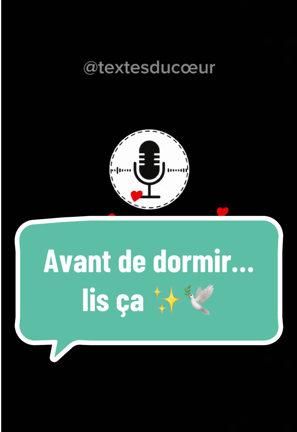 🌙 Bonne nuit, mon amour… Il y a des mots qu’on ne devrait jamais garder pour soi. Ce message est pour celle ou celui qui éclaire tes nuits, qui fait battre ton cœur même à distance. Parce qu’aimer, c’est aussi penser à l’autre juste avant de fermer les yeux… et lui rappeler qu’il est ton soleil, même dans l’obscurité. Envoie cette vidéo à la personne qui compte le plus pour toi, ou garde-la en souvenir… pour le jour où tu auras besoin de lui dire à quel point elle compte. 💬 Et toi… à qui penserais-tu en recevant ce message ce soir ? #textesducoeur #amourvéritable #lettredamour #Love #amoureux #amoureuse #bonnenuit 