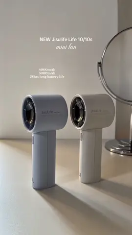 Jisulife newest fan ✨ #jisulife #jisulifefan #minifan #jisulifelife10s #jisulifehandheld 