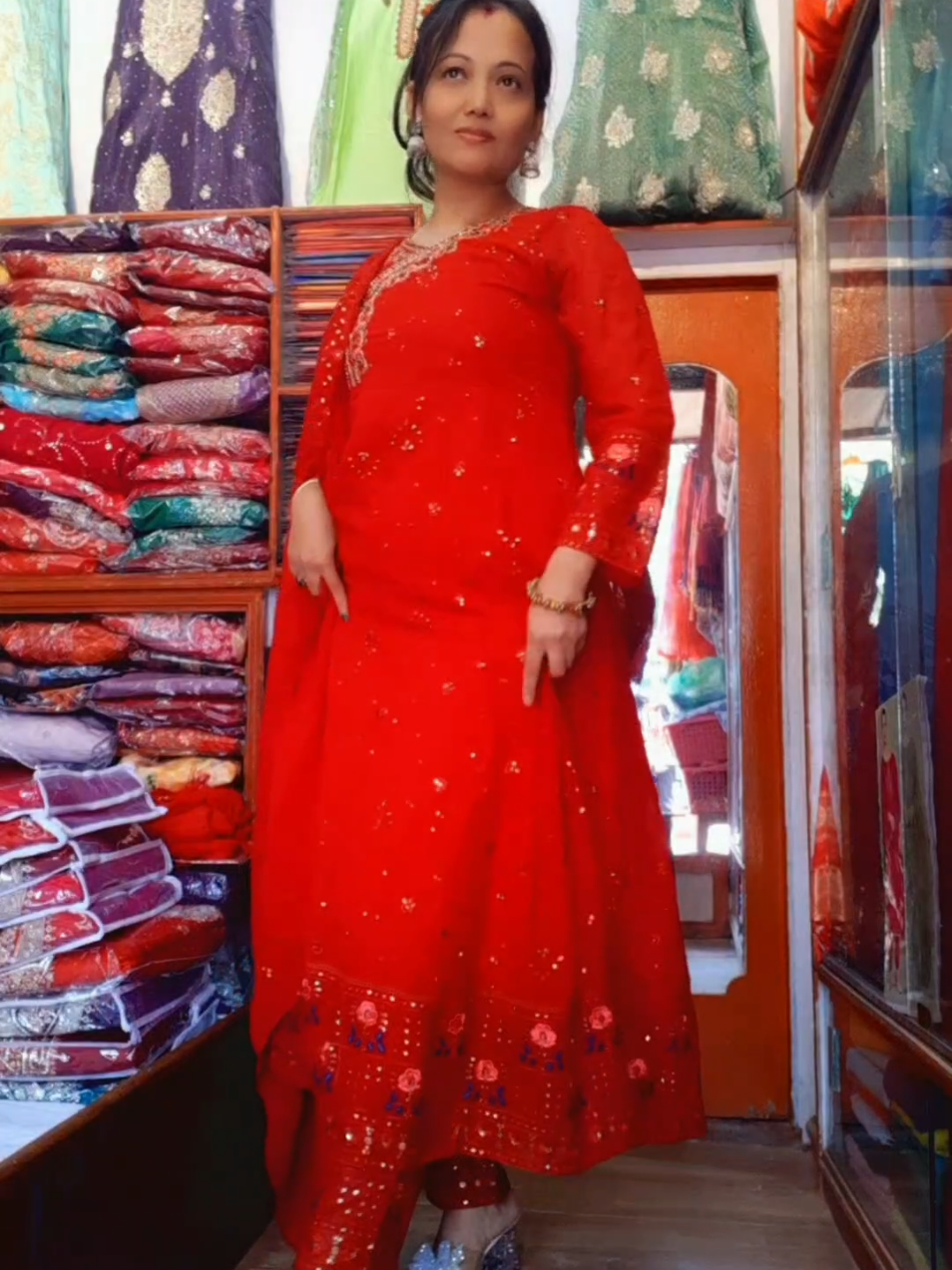 Follow for more information. . . Visit our store or  DM for Delivery . . . #krishnaladiescollectioncenter #womenswear #foryou #foryoupage #fyp #fypage #fypage 