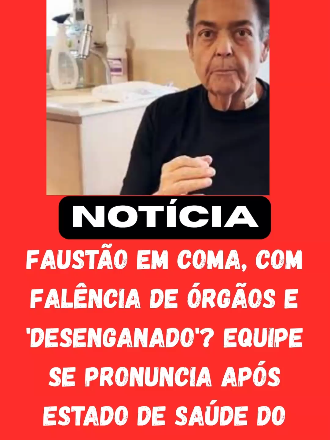 Faustão em coma, com falência de órgãos e 'desenganado'_ Equipe se pronuncia após estado de saúde do apresentador preocupar os fãs - 🚨 URGENTE: Notícias preocupantes sobre Faustão estão circulando, com rumores de que o apresentador estaria em coma e com falência múltipla de órgãos. 😢 Fãs de todo o Brasil ficaram aflitos após as especulações se espalharem rapidamente. Neste vídeo, trazemos o posicionamento oficial da equipe de Faustão, esclarecendo a verdade por trás das informações que chocaram o país. 📰 Aqui você vai saber o que realmente está acontecendo e como está o estado de saúde do apresentador mais querido da televisão brasileira.   #Faustão #Notícias #Famosos #Saúde #ÚltimasNotícias