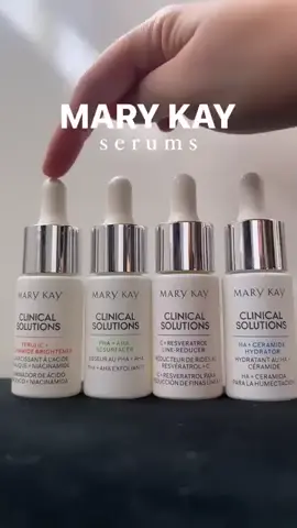 ¿Luminosidad? ¿Textura? ¿Hidratacion?  ¿Lineas de Expresión? Los concentrados Mary Kay clinical  Solutions  tienen una Solución para cada nevesidad.💧 ¿Cual  es la tuya? #skincareroutine #clinicalsolutions #mk #F #luminosidad  #skincare
