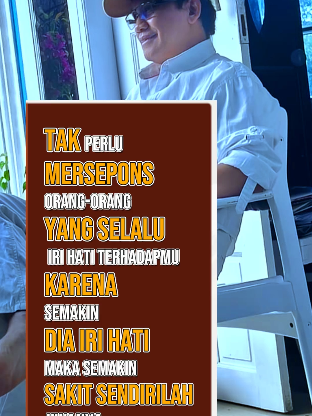 tak perlu merespons orang yang selalu iri hati terhadapu#motivation #renungan #motivasi #motivasihidup #inspirasi #katakata