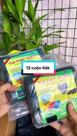 Combo 4 túi rác 12 cuộn chỉ 46k miễn ship#tuirac #tuiracphanhuy #tuiracsinhhoc 