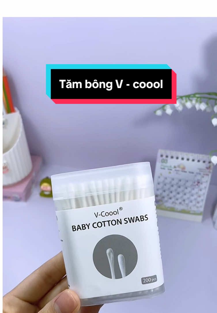 Tăm bông cho trẻ sơ sinh và cả gia đình giá siêu tiết kiệm ba mẹ săn ngay nhé!#mebapreview #tambongchobe #tambong #tambongvcool #xuhuong #flypシ 