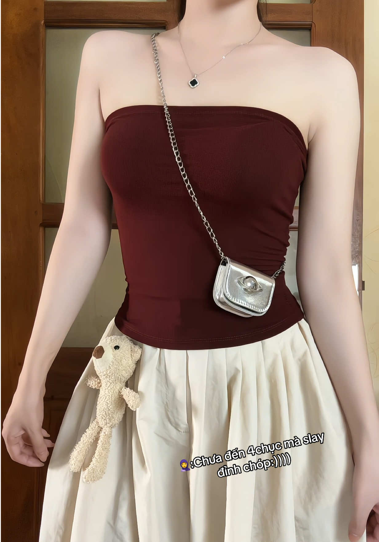 Rẻ mà tạo đc nhiều kiểu khi phối với áo khoác ngoài nữa á#aoong #aoxinh #xuhuong #phoidoxinh #fyp 