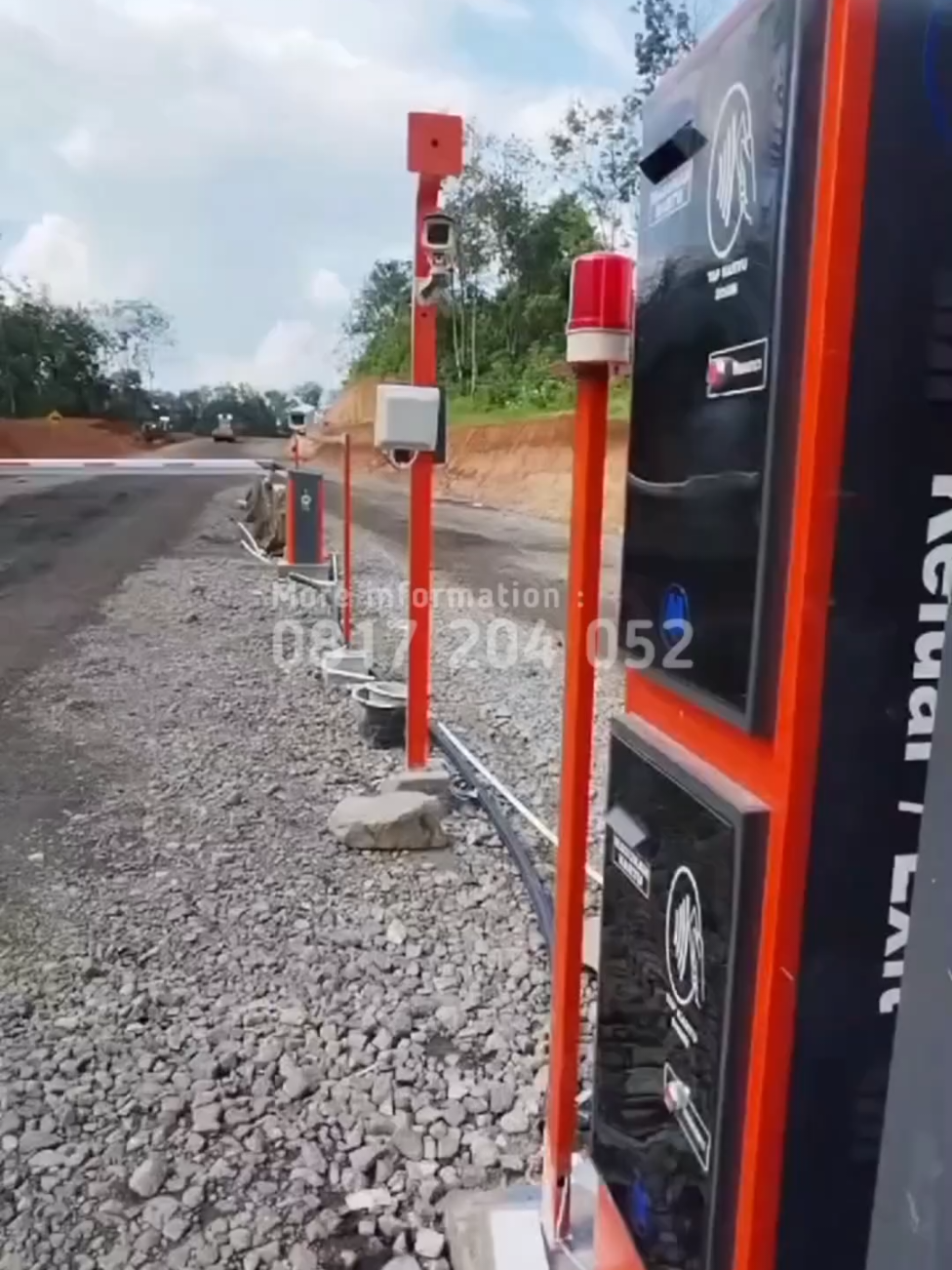 Instalasi Sistem Parkir di Pertambangan Lahat Sumatera Selatan #Lahat #MuaraEnim #palangparkir #sistemparkir #msmparking 