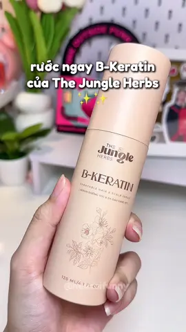 Xịt tóc mà mua 2 tính 1 thế này hời quá 🙈💕 #xittocthejungle #thejungle #xittockeratin #bkeratin #xittocbuoi #chamsoctoc #trirungtoc #xuhuong #viral #fyp #unboxing 