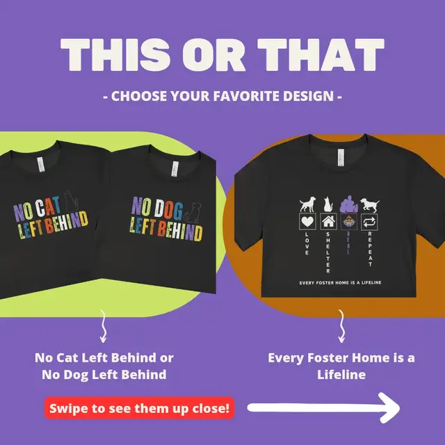 When someone escapes abuse, their pet should be safe, too. But too often, there’s no place for them to go. That’s why Praline’s Backyard Foundation exists — so survivors never have to leave their pets behind. This year’s shirt will help raise funds and awareness — but first, we need YOUR vote to choose the final design. ⏳ Voting ends Sunday, August 17th. The winner will be revealed Monday, and pre-sales open August 18th–September 15th. Be part of the story. Be part of the hope. Vote today and help save lives — both human and animal. 🐾 #DomesticViolenceAwareness #NoPetLeftBehind #BarkAndBond #VoteNow #Fundraiser 