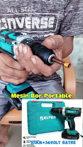 Mesin Bor Batre Lagi Promo, Tukang wajib punya!  #mesinbormurah #mesinborportable #mesinbor #borportable #modalkontendoang 