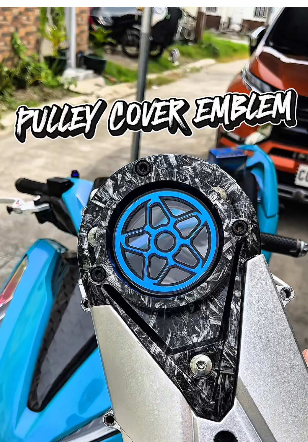 Dagdag porma nanaman sa motor mo paps #pulleycover #hondaclickpulleyset #pulleyset #acrylicpulleycover #hondaclickaccessories 